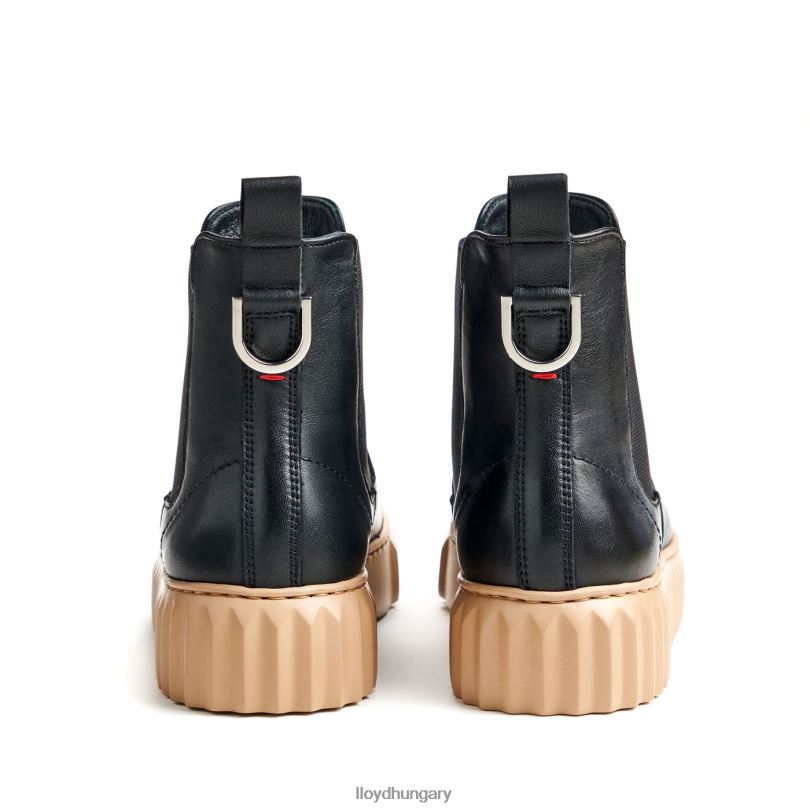 cipő HU LLOYD nők klasszikus bokacsizma fekete 6444N881