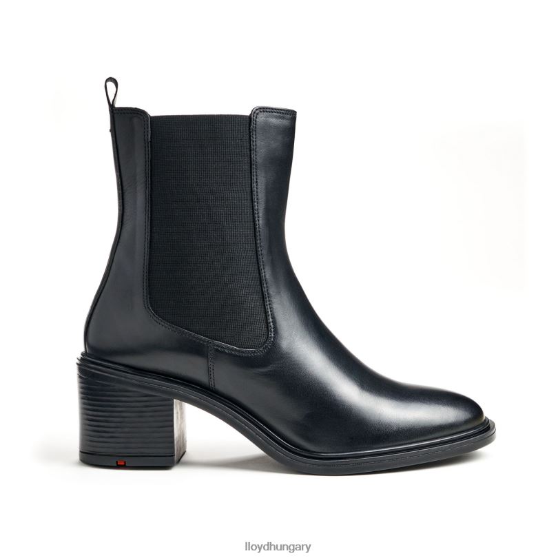 cipő HU LLOYD nők klasszikus bokacsizma fekete 6444N884