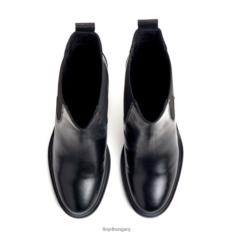 cipő HU LLOYD nők klasszikus bokacsizma fekete 6444N884