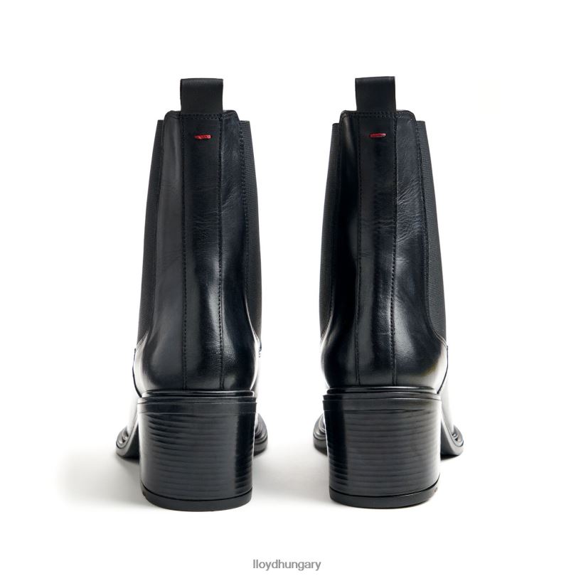 cipő HU LLOYD nők klasszikus bokacsizma fekete 6444N884