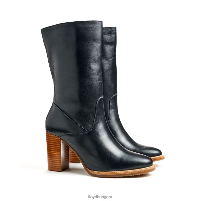 cipő HU LLOYD nők klasszikus bokacsizma fekete 6444N890