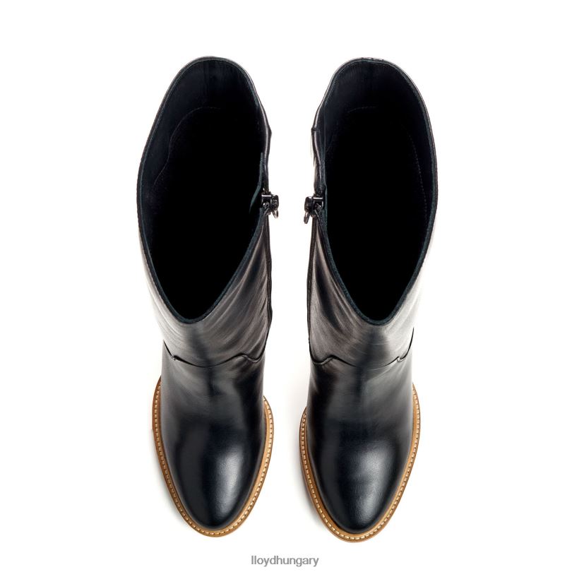 cipő HU LLOYD nők klasszikus bokacsizma fekete 6444N890