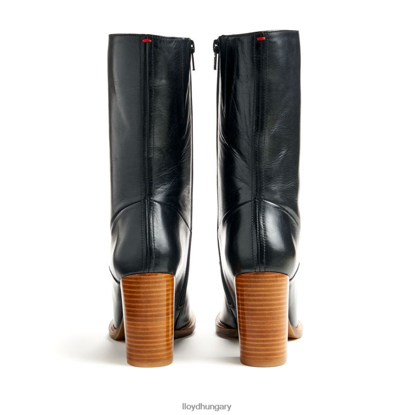 cipő HU LLOYD nők klasszikus bokacsizma fekete 6444N890