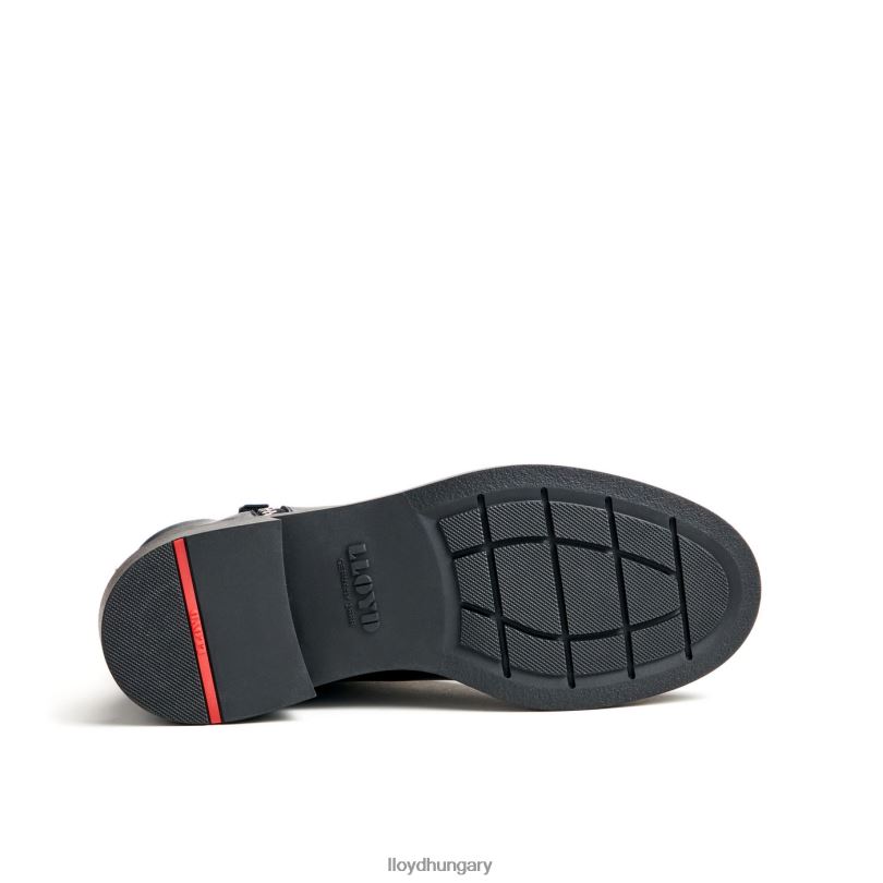 cipő HU LLOYD nők klasszikus bokacsizma fekete 6444N895