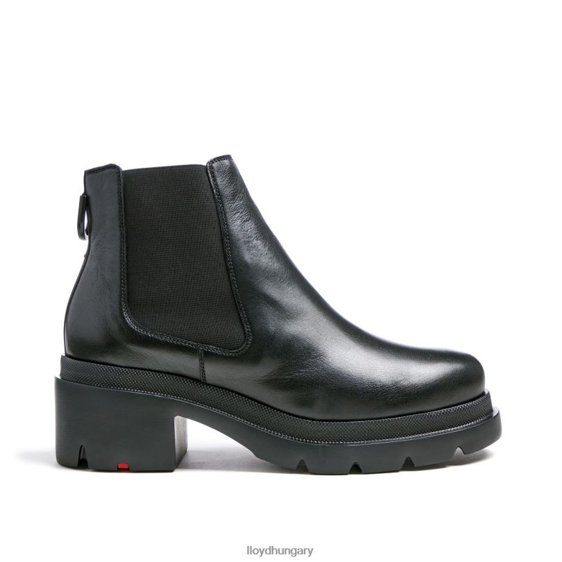 cipő HU LLOYD nők klasszikus bokacsizma fekete 6444N903