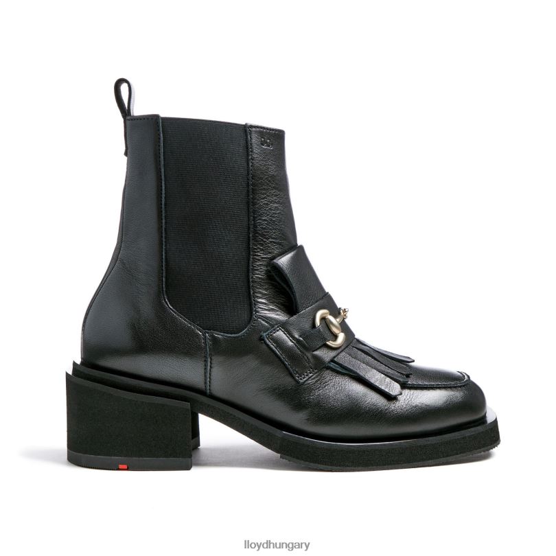 cipő HU LLOYD nők klasszikus bokacsizma fekete 6444N960