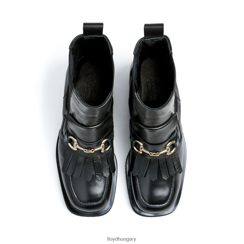 cipő HU LLOYD nők klasszikus bokacsizma fekete 6444N960