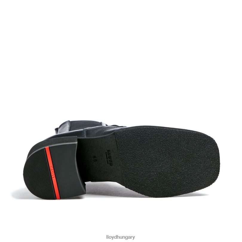 cipő HU LLOYD nők klasszikus bokacsizma fekete 6444N960