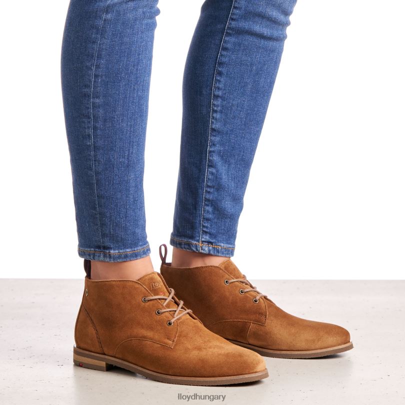 cipő HU LLOYD nők légáteresztő bokacsizma barna 6444N874