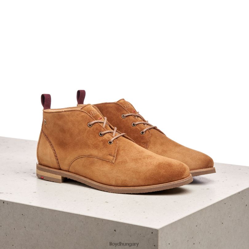 cipő HU LLOYD nők légáteresztő bokacsizma barna 6444N874