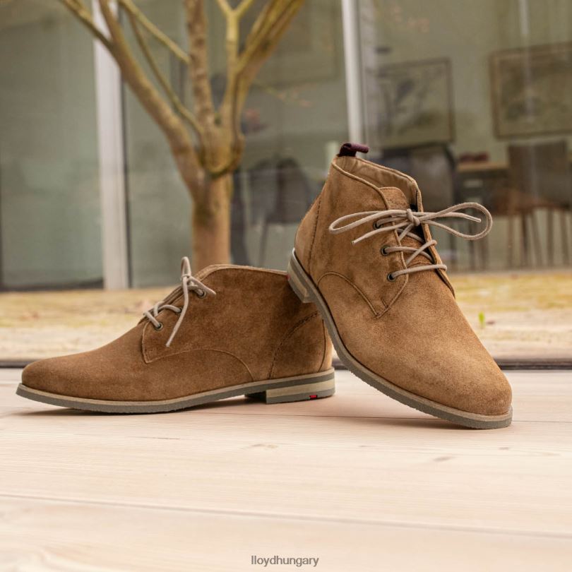 cipő HU LLOYD nők légáteresztő bokacsizma barna 6444N874