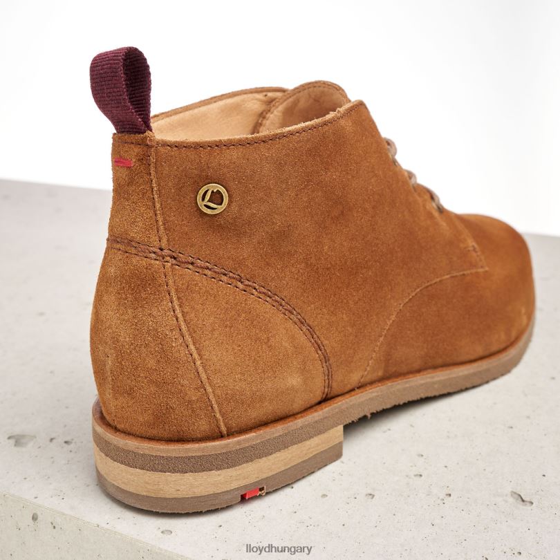 cipő HU LLOYD nők légáteresztő bokacsizma barna 6444N874