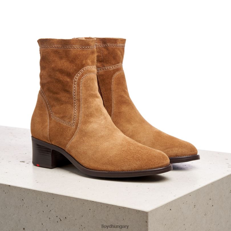 cipő HU LLOYD nők légáteresztő bokacsizma barna 6444N962