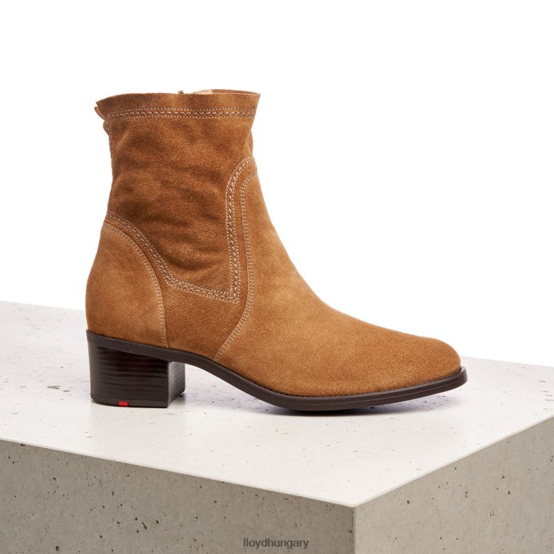 cipő HU LLOYD nők légáteresztő bokacsizma barna 6444N962