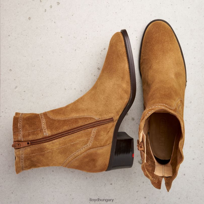 cipő HU LLOYD nők légáteresztő bokacsizma barna 6444N962