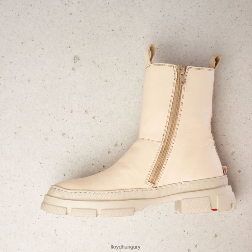 cipő HU LLOYD nők stiefelette bézs 6444N922