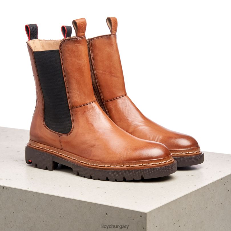 cipő HU LLOYD nők stiefelette barna 6444N963