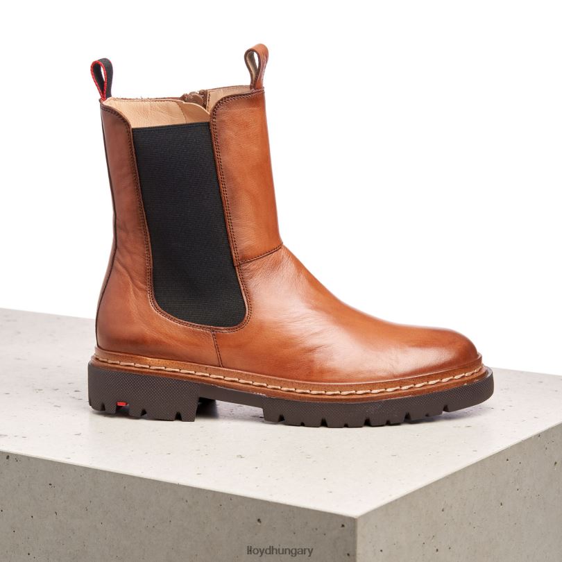cipő HU LLOYD nők stiefelette barna 6444N963