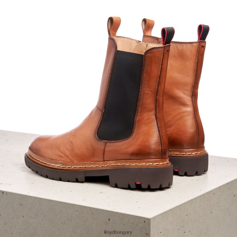 cipő HU LLOYD nők stiefelette barna 6444N963