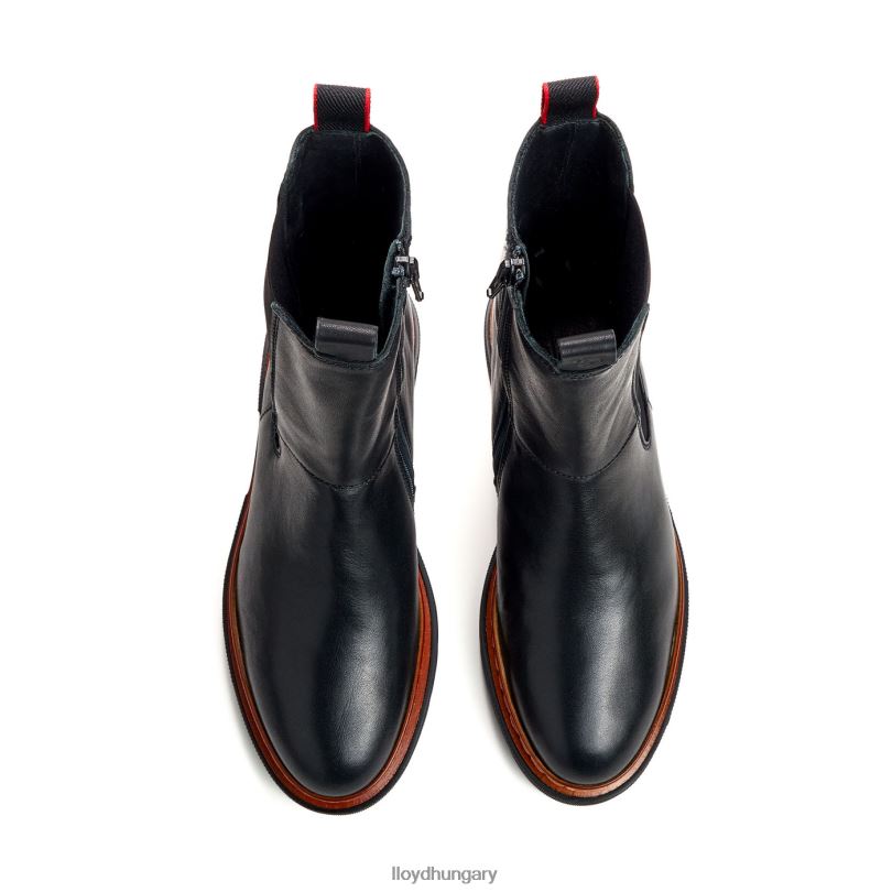 cipő HU LLOYD nők stiefelette fekete 6444N939