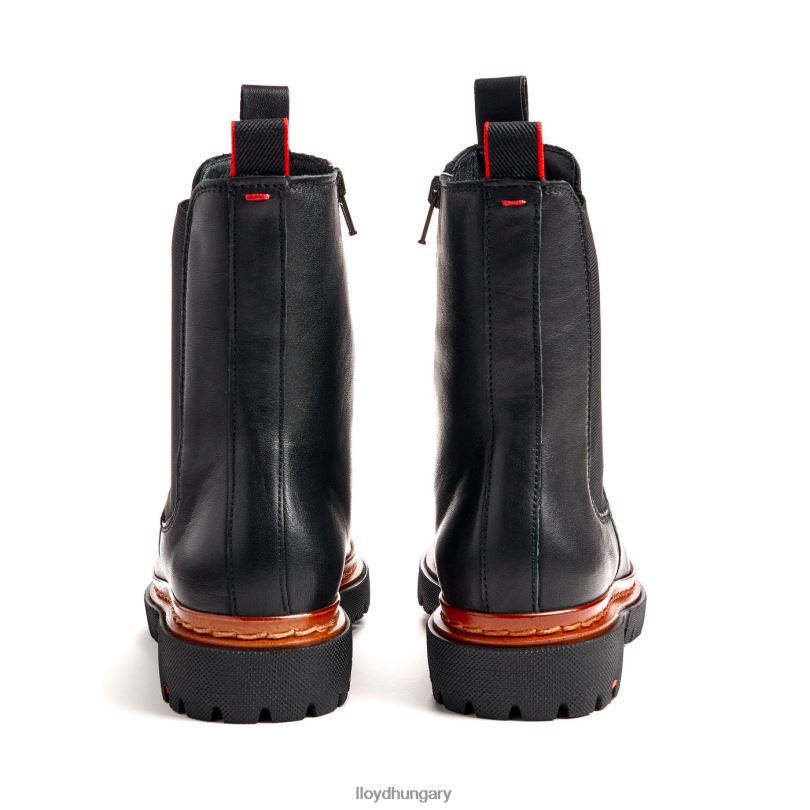 cipő HU LLOYD nők stiefelette fekete 6444N939