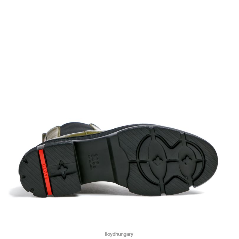 cipő HU LLOYD nők talpú bokacsizma zöld 6444N911