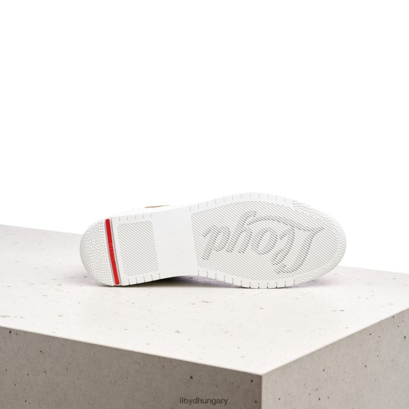 cipő HU LLOYD nők alacsony felsőrészű bőr tornacipő barna 6444N782