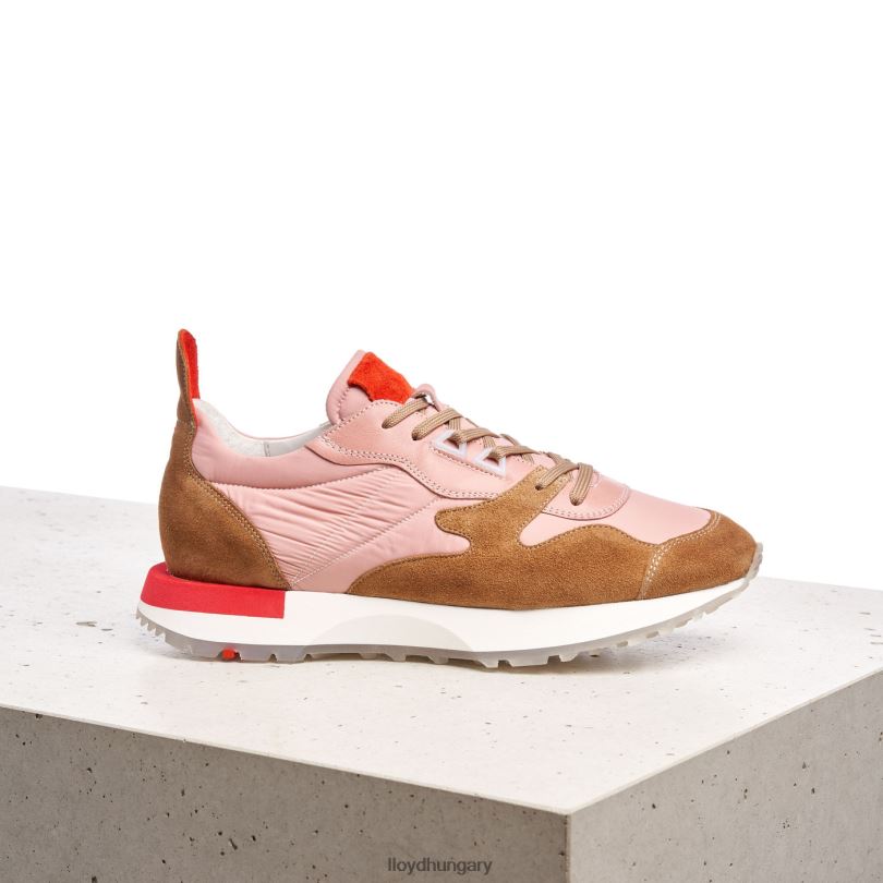 cipő HU LLOYD nők alacsony felsőrészű bőr tornacipő kombinált 6444N805