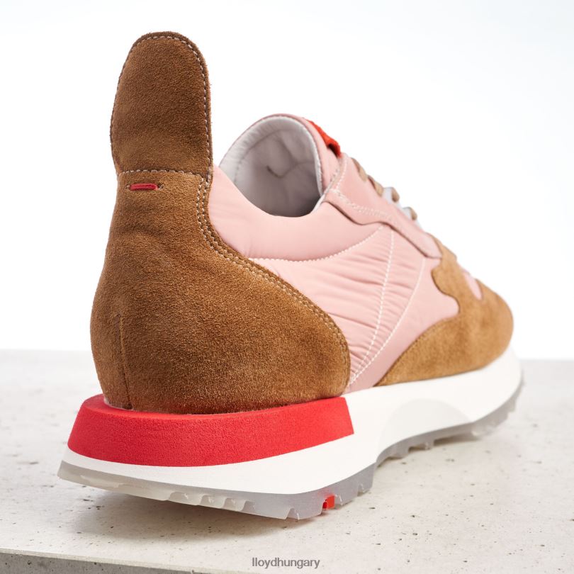 cipő HU LLOYD nők alacsony felsőrészű bőr tornacipő kombinált 6444N805