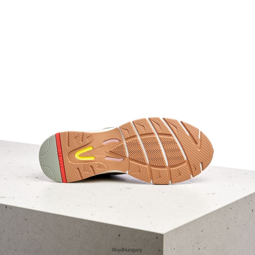 cipő HU LLOYD nők alacsony felsőrészű bőr tornacipő zöld 6444N767