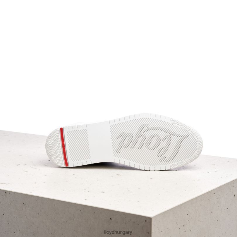 cipő HU LLOYD nők alacsony felsőrészű bőr tornacipő zöld 6444N768