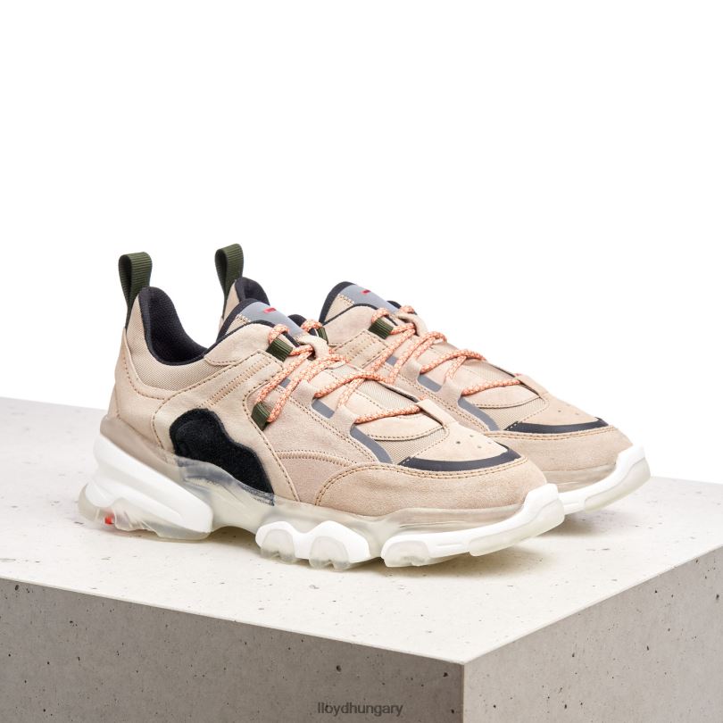 cipő HU LLOYD nők alacsony felső tornacipő bézs 6444N778