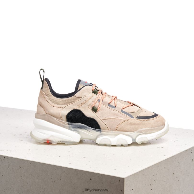 cipő HU LLOYD nők alacsony felső tornacipő bézs 6444N778