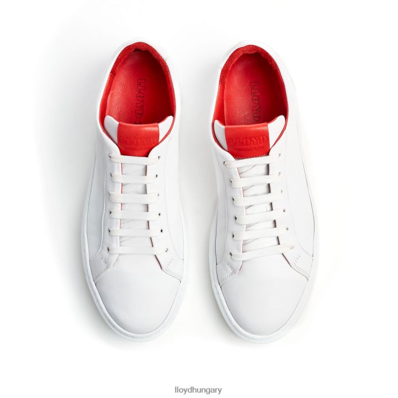 cipő HU LLOYD nők alacsony felső tornacipő fehér 6444N786