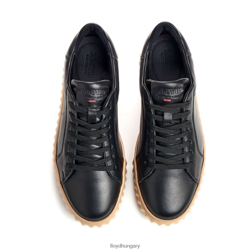 cipő HU LLOYD nők alacsony felső tornacipő fekete 6444N760