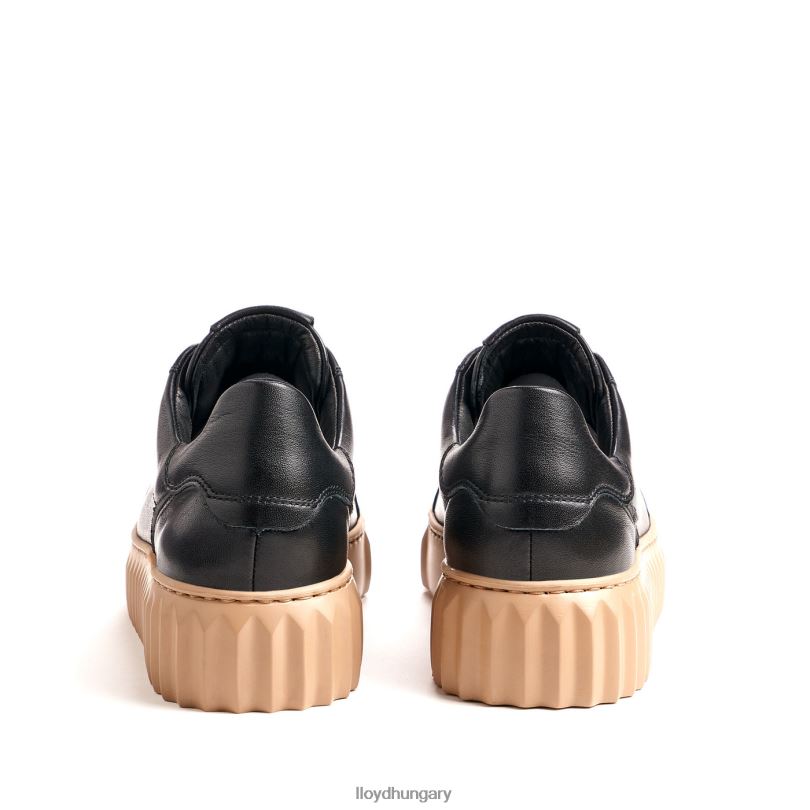 cipő HU LLOYD nők alacsony felső tornacipő fekete 6444N760