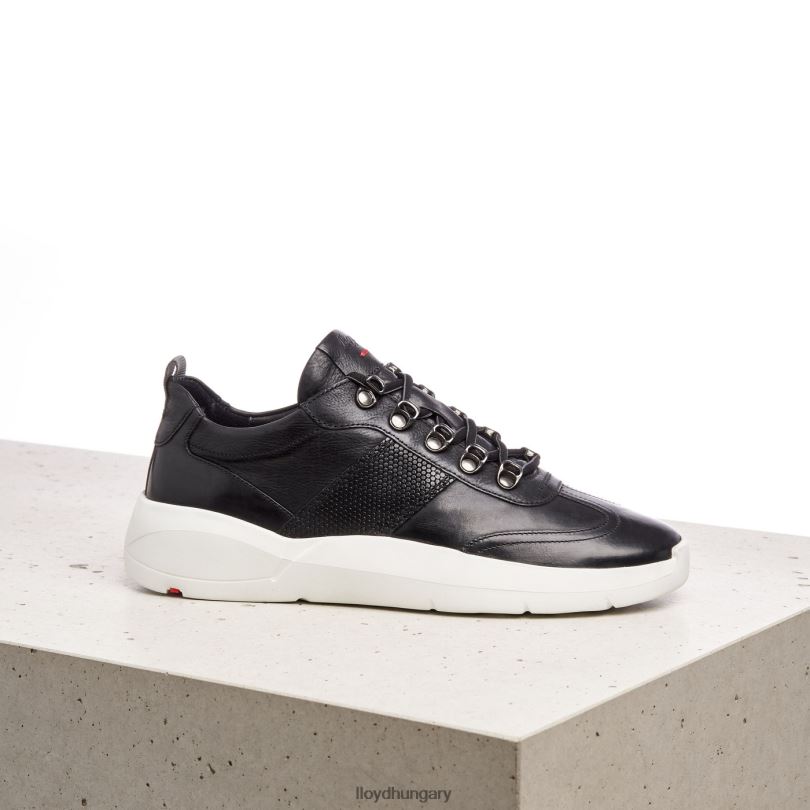 cipő HU LLOYD nők alacsony felső tornacipő fekete 6444N813