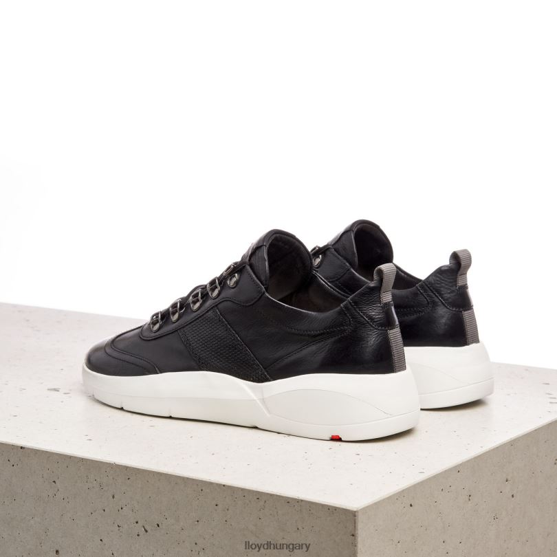 cipő HU LLOYD nők alacsony felső tornacipő fekete 6444N813