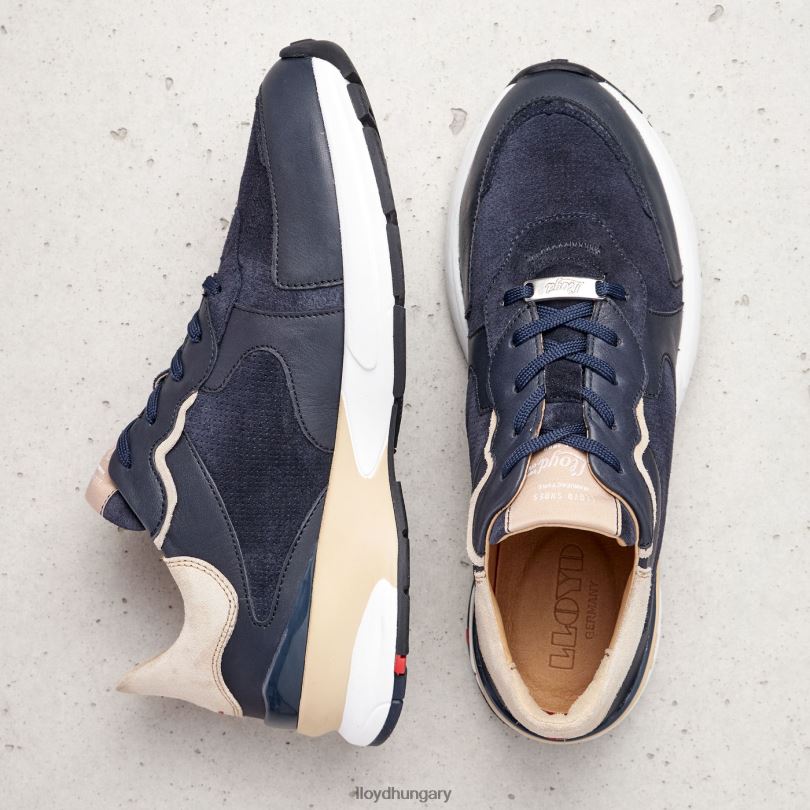 cipő HU LLOYD nők alacsony felső tornacipő kék 6444N835