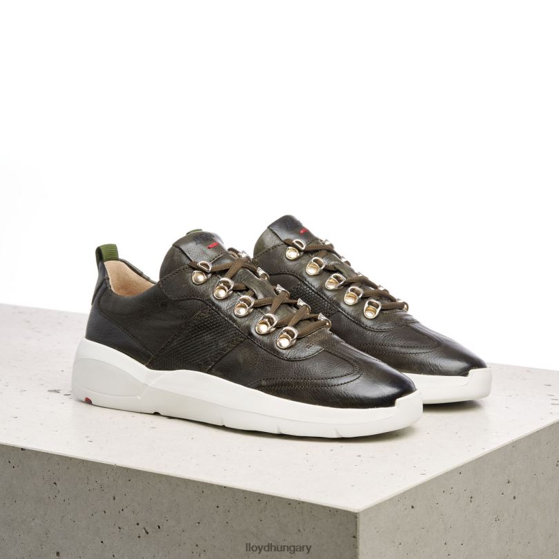 cipő HU LLOYD nők alacsony felső tornacipő zöld 6444N1351