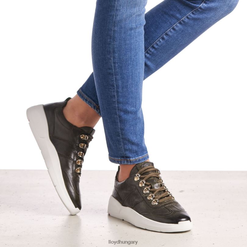 cipő HU LLOYD nők alacsony felső tornacipő zöld 6444N1351