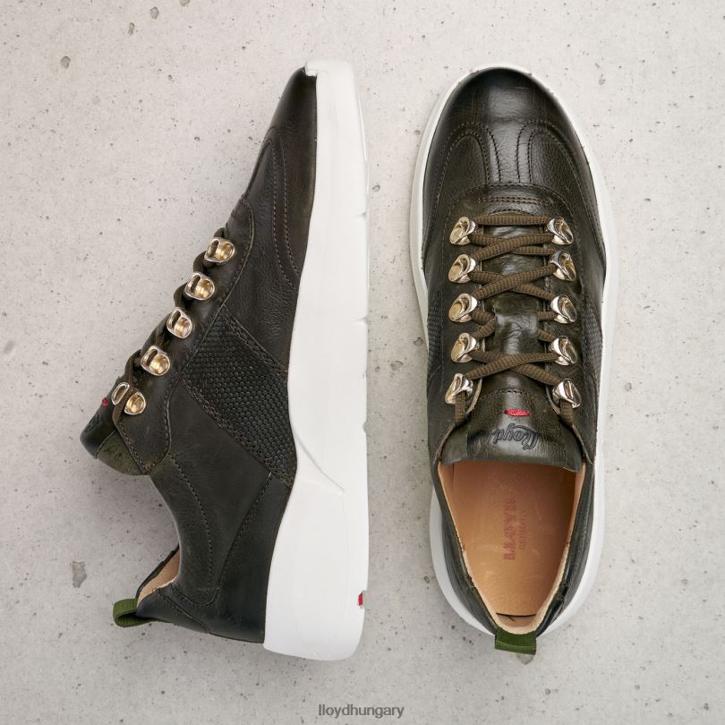 cipő HU LLOYD nők alacsony felső tornacipő zöld 6444N1351