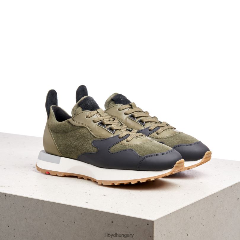 cipő HU LLOYD nők alacsony felső tornacipő zöld 6444N773