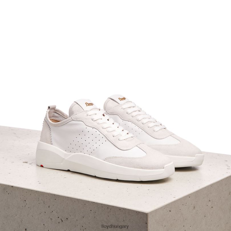 cipő HU LLOYD nők alacsony szárú tornacipők fehér 6444N827