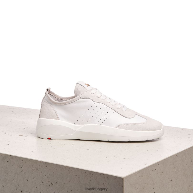 cipő HU LLOYD nők alacsony szárú tornacipők fehér 6444N827
