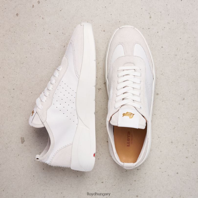 cipő HU LLOYD nők alacsony szárú tornacipők fehér 6444N827