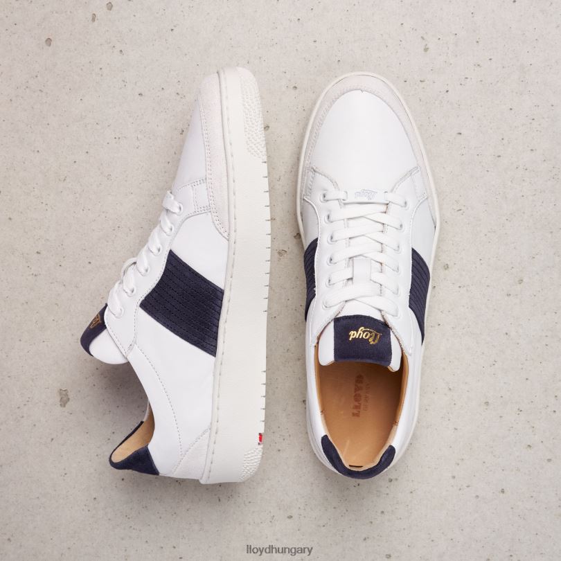 cipő HU LLOYD nők alacsony szárú tornacipők fehér 6444N862