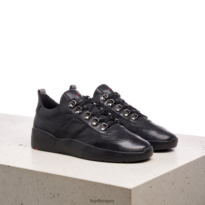 cipő HU LLOYD nők alacsony szárú tornacipők fekete 6444N849