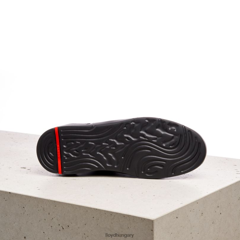 cipő HU LLOYD nők alacsony szárú tornacipők fekete 6444N858