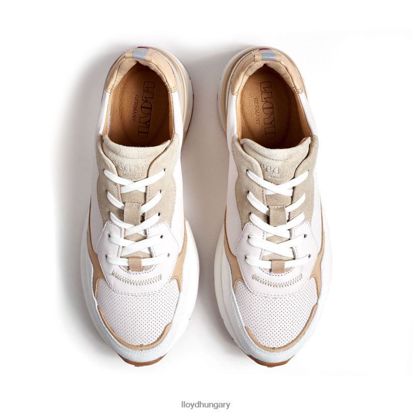 cipő HU LLOYD nők alkalmi tornacipő fehér 6444N825